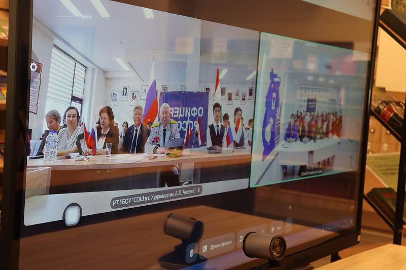 Международный телемост "Память Победы: Россия — Таджикистан"